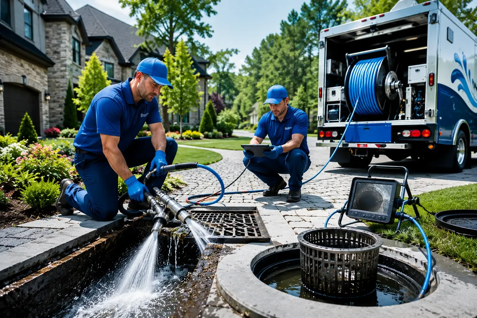 Local outdoor drain cleaning professionals in Billingsley, AL